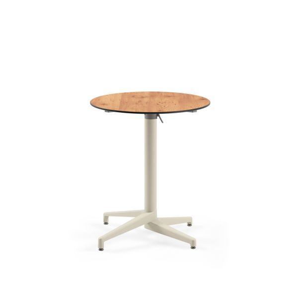 Compact Novecento Yuvarlak Katlanır Cafe Masası Ø69 cm