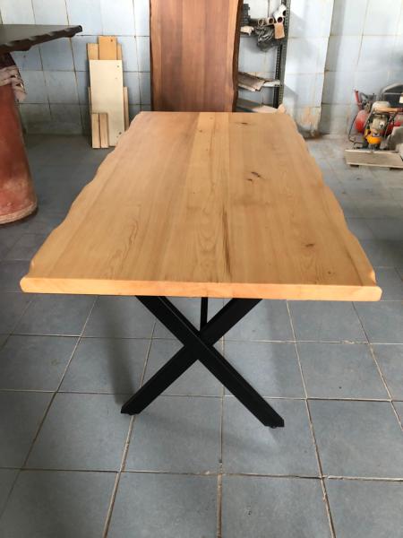Göknar Kütük Masa 80x140 | Restoran ve Kafe Masası