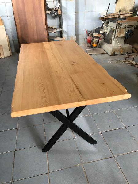 Göknar Kütük Masa 80x140 | Restoran ve Kafe Masası