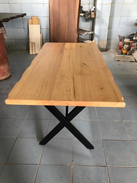 Göknar Kütük Masa 80x140 | Restoran ve Kafe Masası