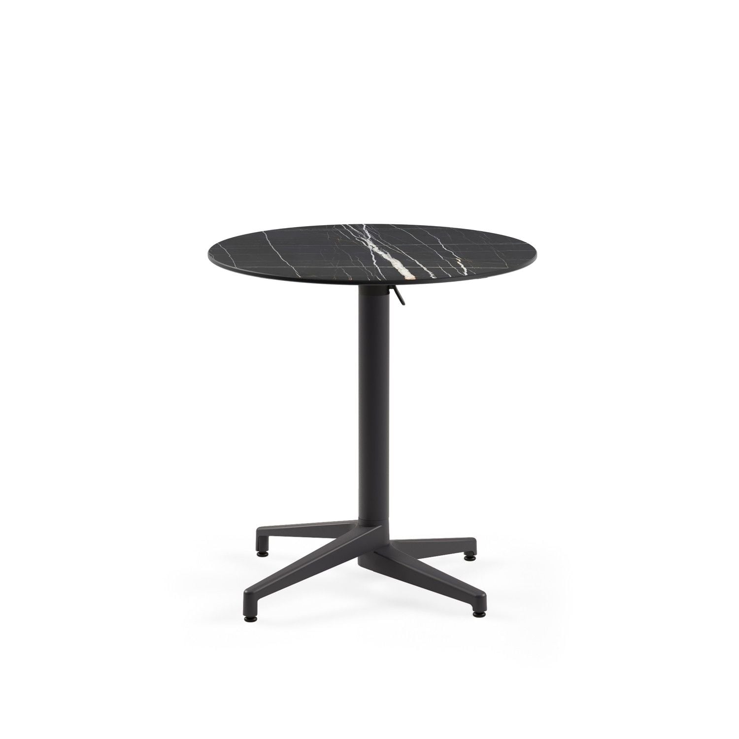 Compact Paslanmaz Katlanır Restaurant Bahçe Masası 77 cm