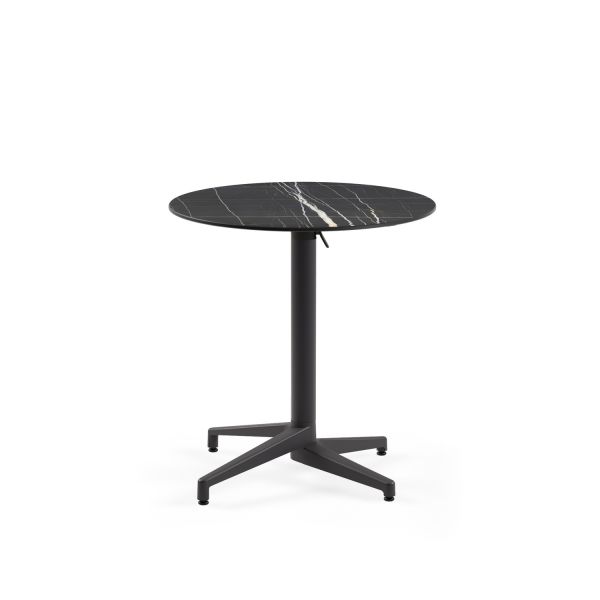Compact Paslanmaz Katlanır Restaurant Bahçe Masası 77 cm