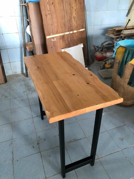 Naturel Kütük Bar Masası