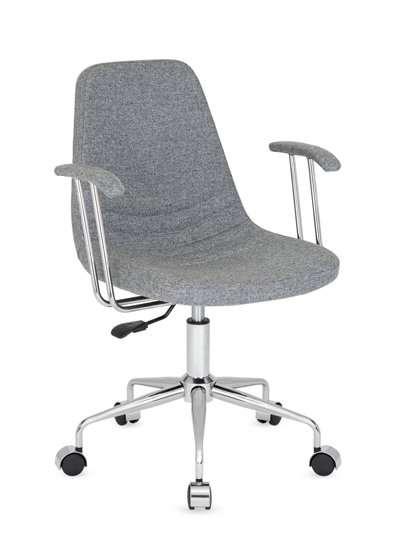 Parker Kolu Gri Ofis Çalışma Sandalyesi Ergonomik Yüksek Kaliteli ve Amortisörlü Koltuk Çok Amaçlı Kullanım İçin İdeal