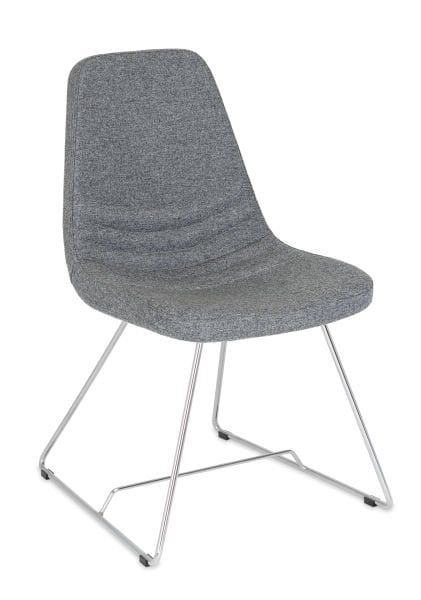 Parker Gri Ofis Bekleme Sandalyesi Ergonomik Şık ve Dayanıklı Tasarım