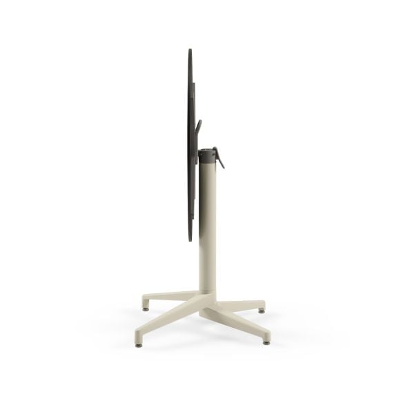 Paslanmaz Katlanır Yuvarlak Masa Compact Masa Üstü 77 cm