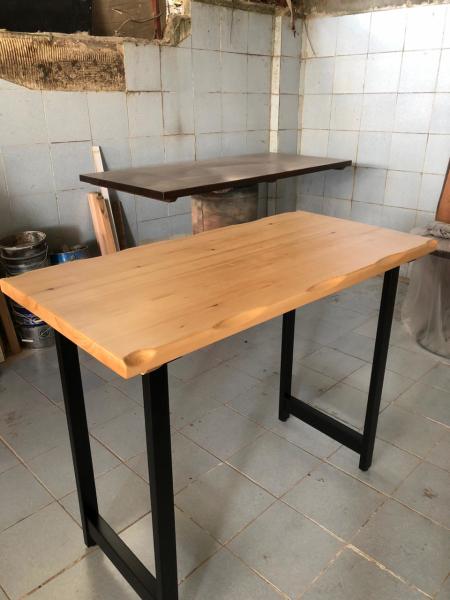 Ağaç Bar Masa 120x70x105.cm