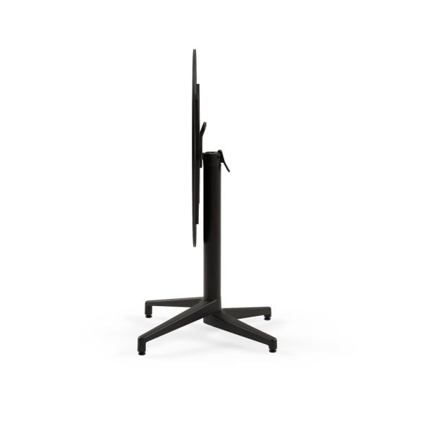 Compact Katlanır Paslanmaz Bahçe Yemek Masası | Yuvarlak, 77 cm, Dış Mekan & İç Mekan Kullanımına Uygun