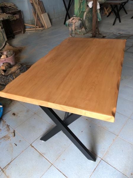 Kayın Kütük Masa 80x130.cm