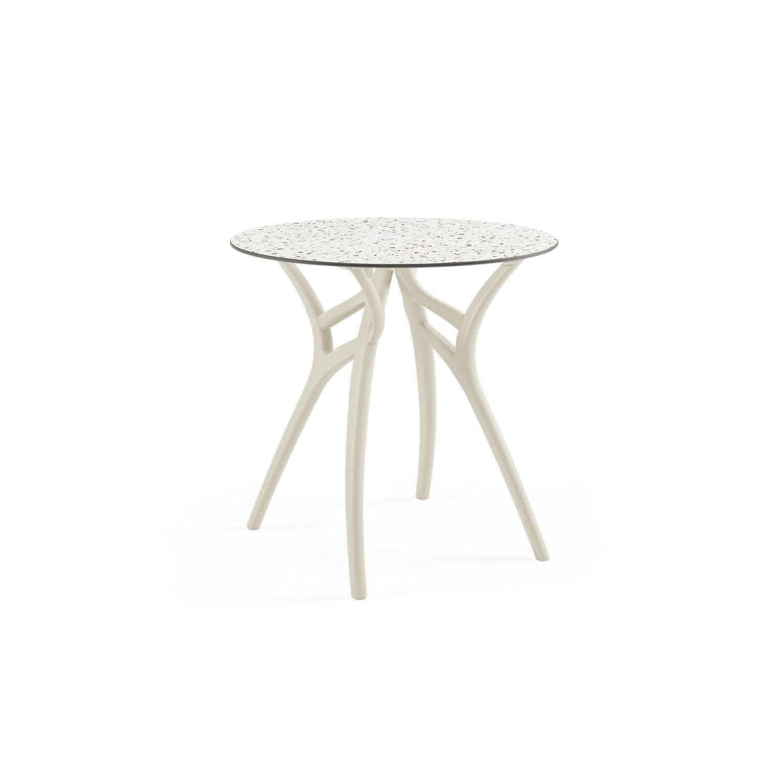 Terrazzo Compact Dış Mekan Cafe Masası Ø77 cm