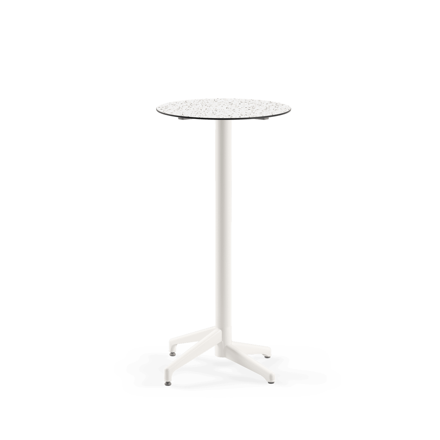 Compact Paslanmaz Yuvarlak Bar Masası 60 cm