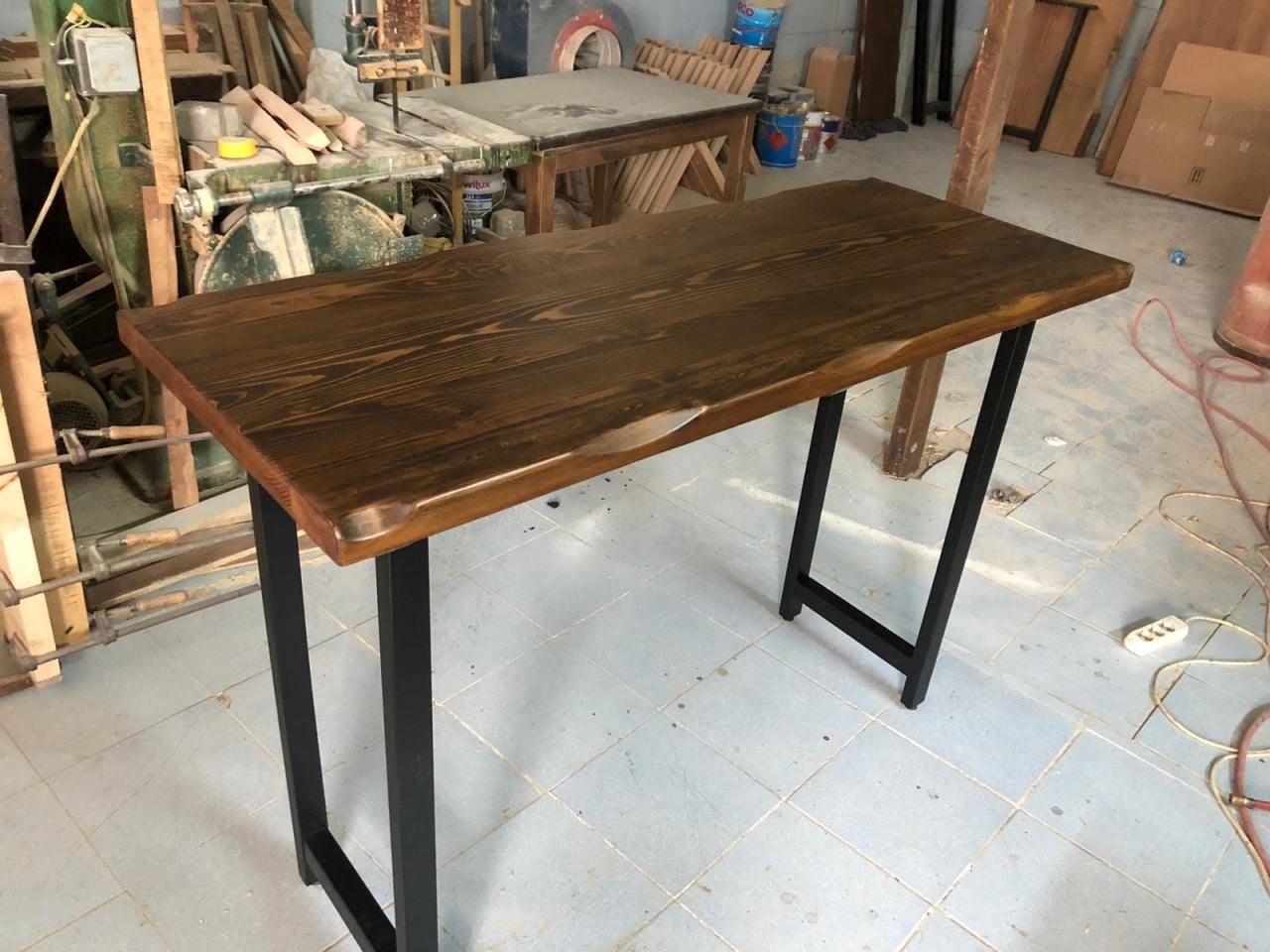 Kütük Ağaç Bar Masa 60x150.cm