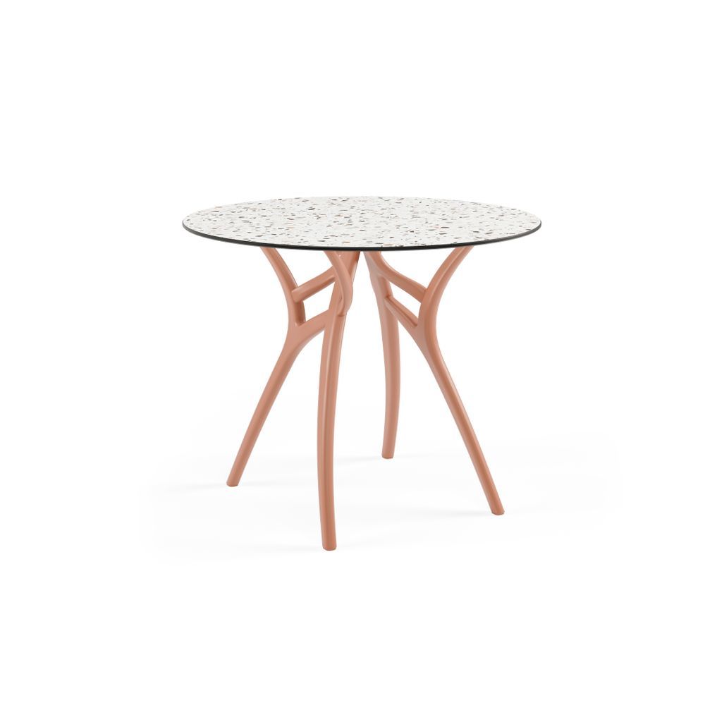 Terrazzo Compact Yuvarlak Restaurant Masası Ø90 cm