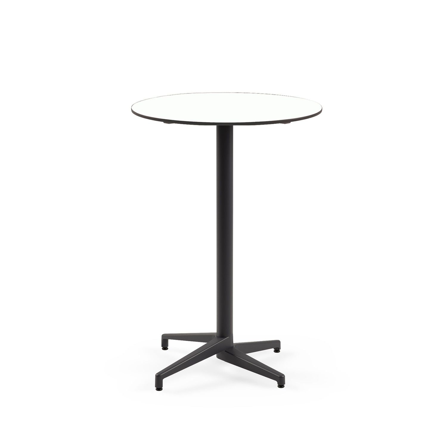 Compact Paslanmaz Bistro Açık Hava Bar Masası 77 cm