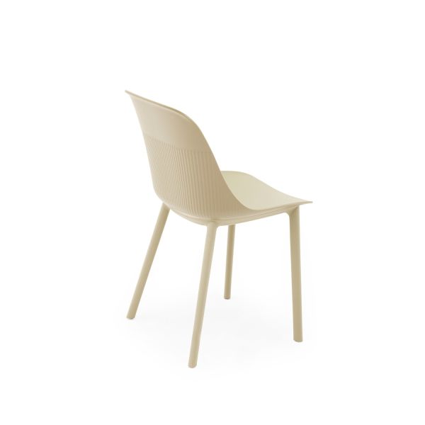 Bej Katlanır Bahçe Masa Sandalye Takımı – 70x70 cm 2 Kişilik
