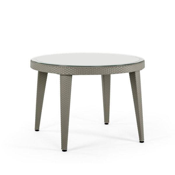 Vizon Rattan Bahçe Masa Sandalye Takımı 4 Kişilik 110 cm