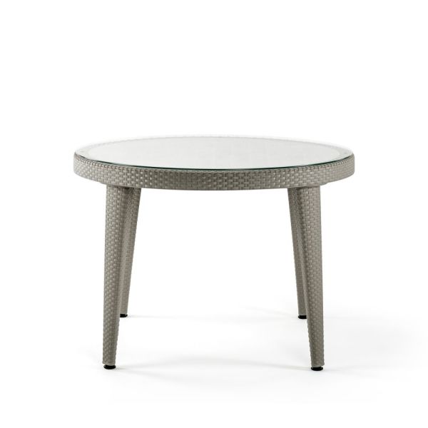 Vizon Rattan Bahçe Masa Sandalye Takımı 4 Kişilik 110 cm