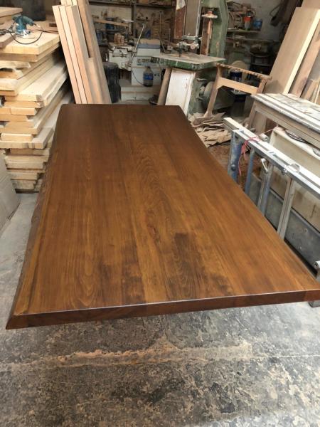 DOĞAL KENAR KÜTÜK MASA ÜSTÜ 90x180.cm