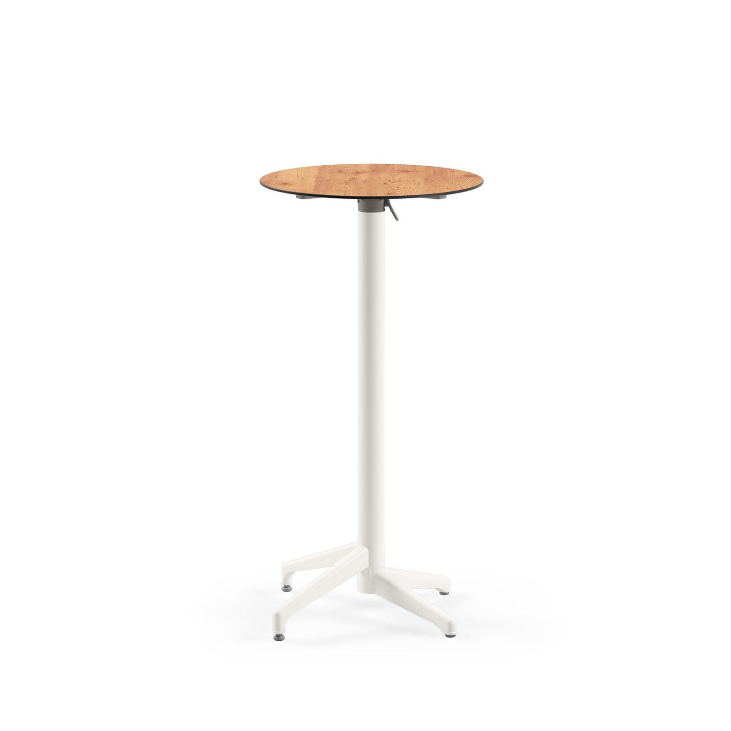Compact Katlanabilir Bistro Restaurant Bahçe Bar Masası Ø60 cm