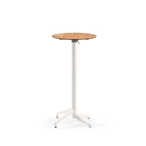 Compact Katlanabilir Bistro Restaurant Bahçe Bar Masası Ø60 cm