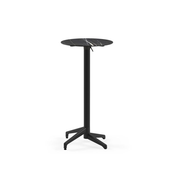 Compact Paslanmaz Katlanır Bar Masası Ø69 cm