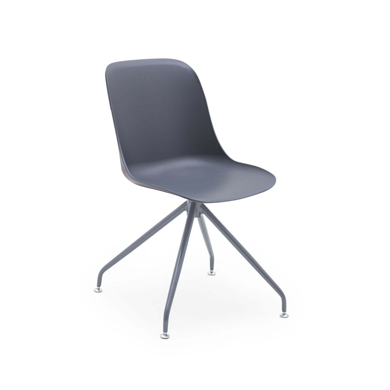 Antrasit Ofis Sandalyesi | Ergonomik Döner Ayaklı Model