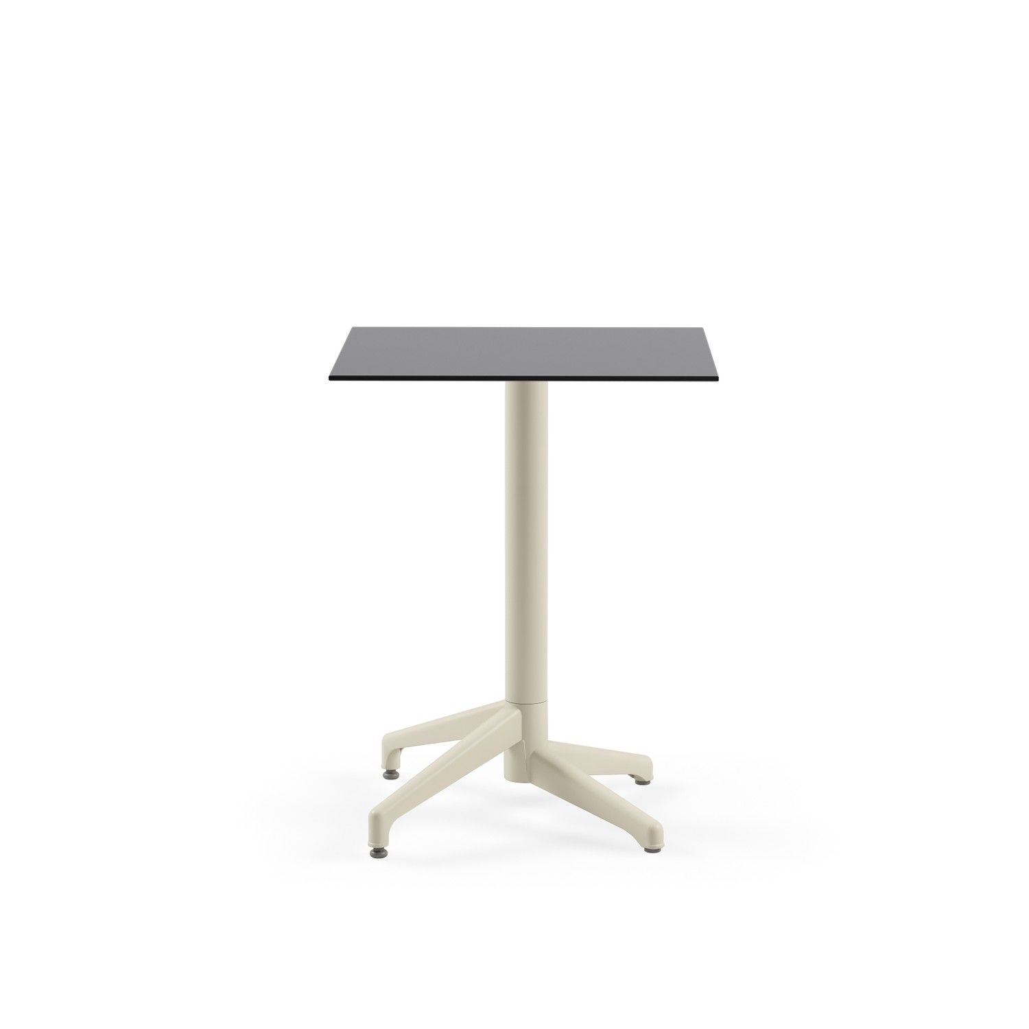 Antrasit Compact Laminat Bahçe Cafe Masası 60x60