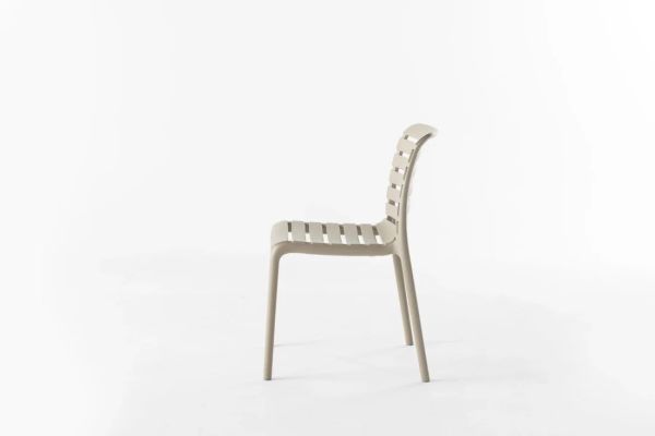 Dora Kum Beji Plastik Bahçe Sandalyesi | Dayanıklı Dış Mekan