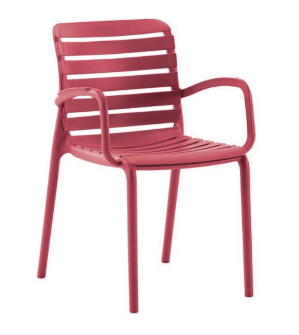 Dora Marsala Kollu Bahçe Sandalyesi | Dayanıklı Dış Mekan