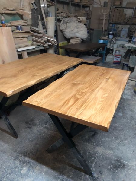 Özel Link Bahar Hanım  1 adet 90x180.cm göknar masa 1 adet 55x65.cm  sehpa göknar ağacı naturel renk
