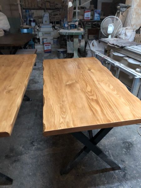Özel Link Bahar Hanım  1 adet 90x180.cm göknar masa 1 adet 55x65.cm  sehpa göknar ağacı naturel renk
