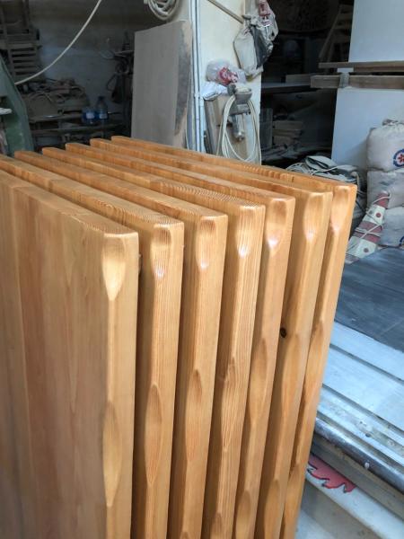 Kütük Masa Üstü Tablası Göknar Ağacı 75x130