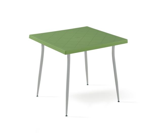 Yeşil Bahçe Masa Sandalye Takımı 4 Kişilik 80x80 cm