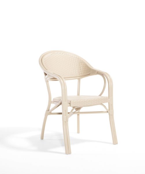 Cappucino Bambu Rattan 6 Kişilik Bahçe Masa Sandalye Takımı