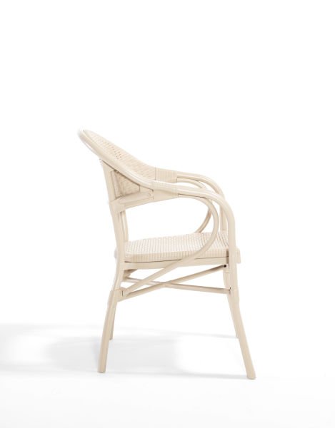 Cappucino Bambu Rattan 6 Kişilik Bahçe Masa Sandalye Takımı