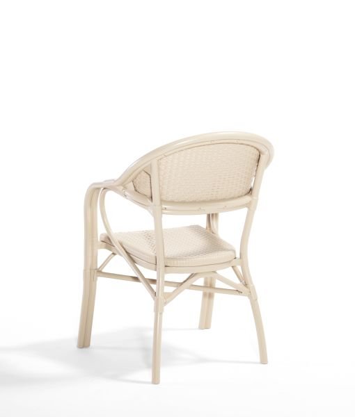 Cappucino Bambu Rattan 4 Kişilik Bahçe Masa Sandalye Seti