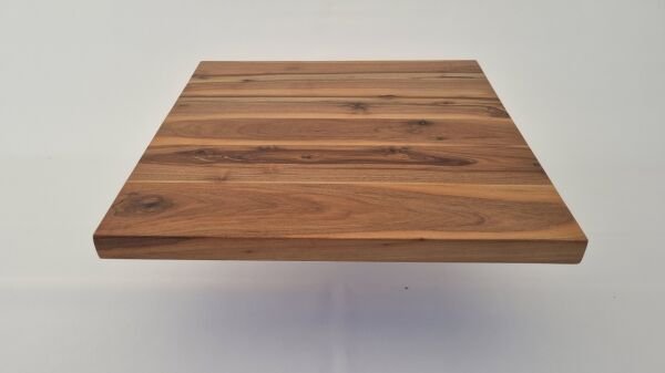 70x70 Kütük Masa Üstü Tabla Doğal Ceviz Ağacı