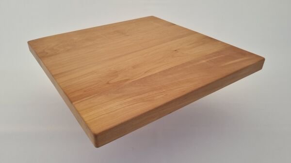 70x70 Kütük Masa Üstü Tabla Kayın Ağacı Naturel