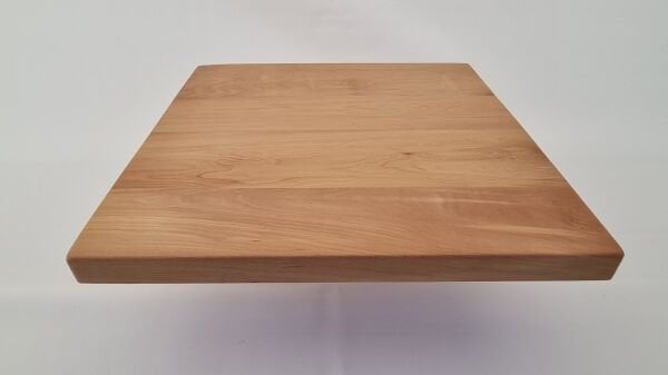 70x70 Kütük Masa Üstü Tabla Kayın Ağacı Naturel