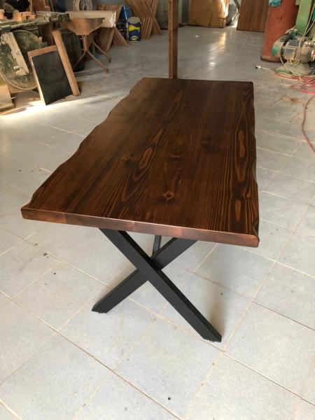 Kütük Mutfak Masası 120x70.cm