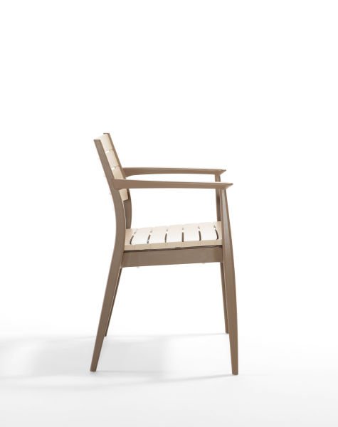 Çöl Kahve Cappucino 4 Kişilik Plastik Bahçe Masa Seti