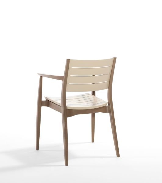 Çöl Kahvesi Cappucino 6 Kişilik Bahçe Masa Sandalye Takımı