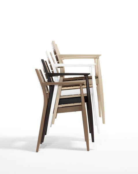 Çöl Kahvesi Cappucino 6 Kişilik Bahçe Masa Sandalye Takımı