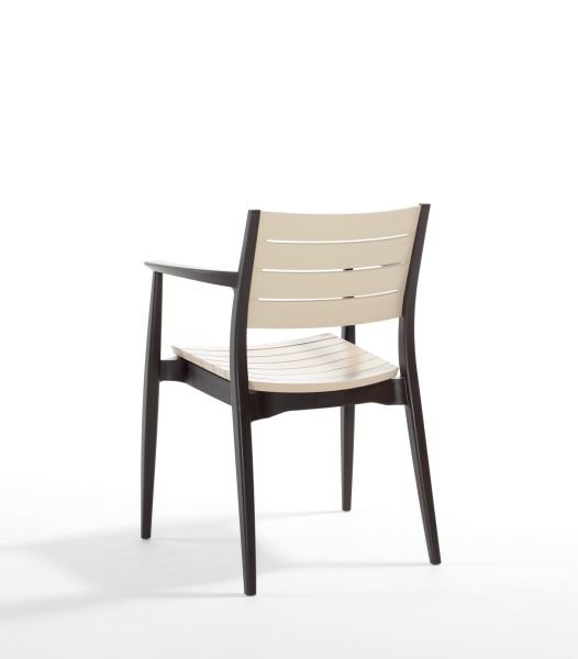 Kahverengi Cappucino 6 Kişilik Bahçe Masa Sandalye Takımı