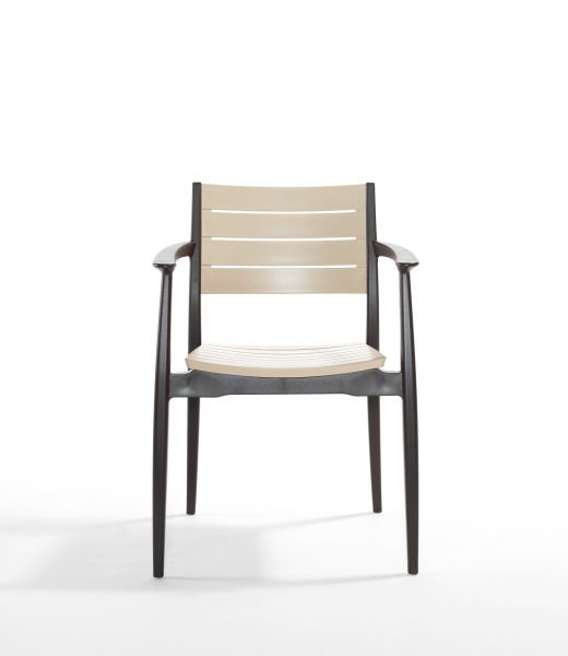 Kahverengi Cappucino 6 Kişilik Bahçe Masa Sandalye Takımı