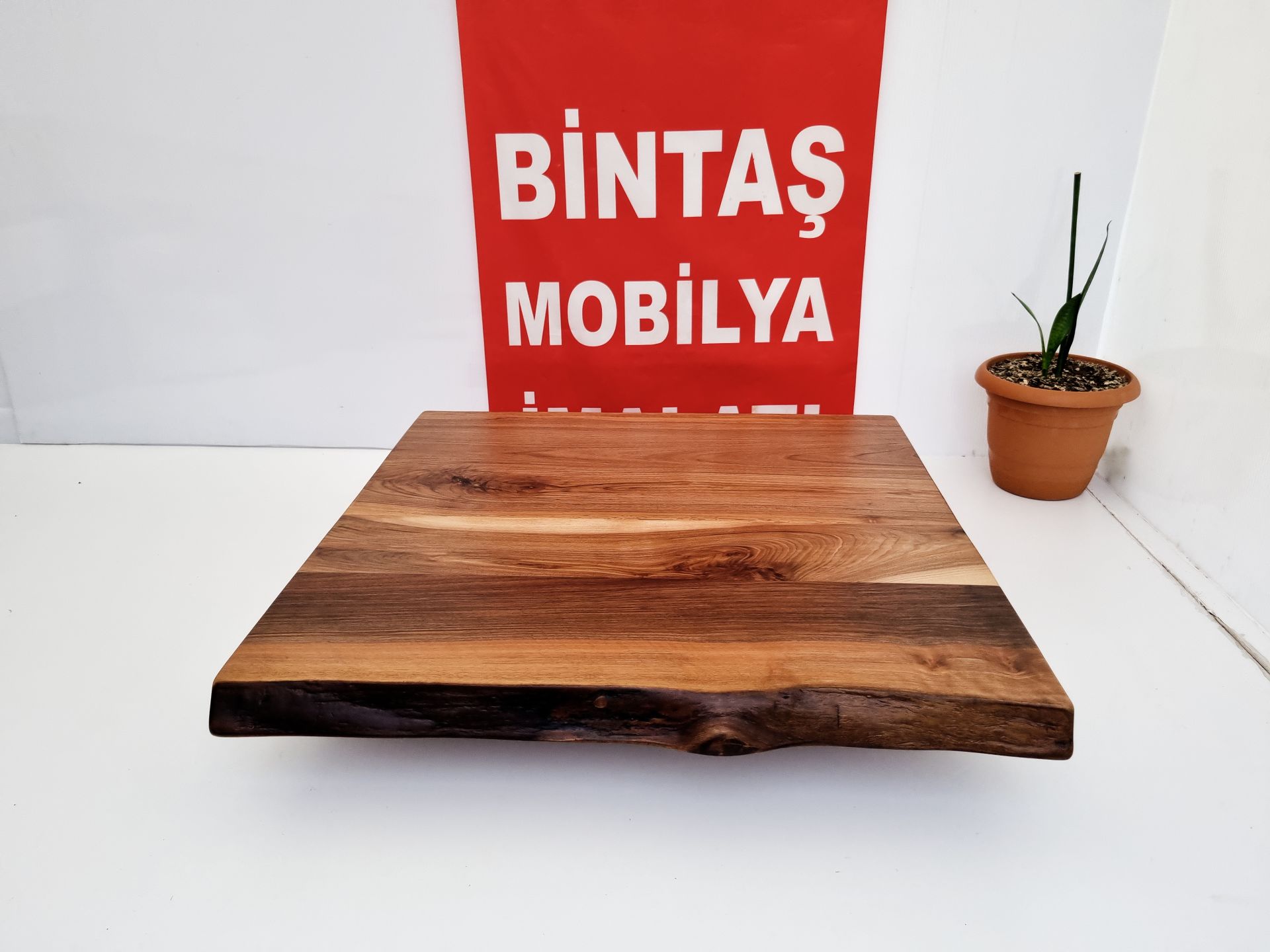 ÖZEL LİNK CEVİZ AĞACI ÜST TABLA 100X150.CM   1 ADET    VE 50X140.CM  1 ADET