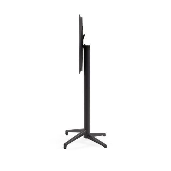 Antrasit 60 cm Paslanmaz Katlanabilir Bahçe Bar Masası